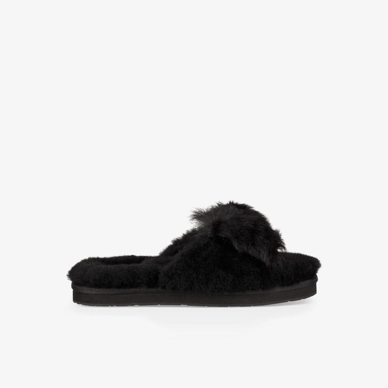 Chausson UGG Mirabelle Femme Noir Soldes 359OJGNZ